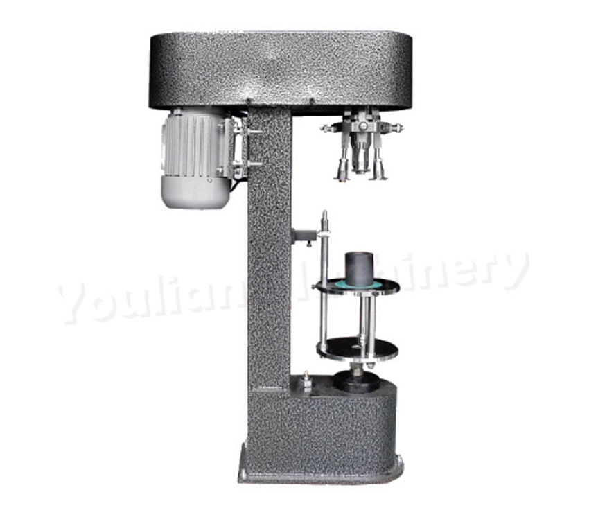 Dk-50 Liquor Bottle Cap Locker Olive Oil Whisky Metal Capper Locking Pressing Aluminum Lid Sealing Capping Machine