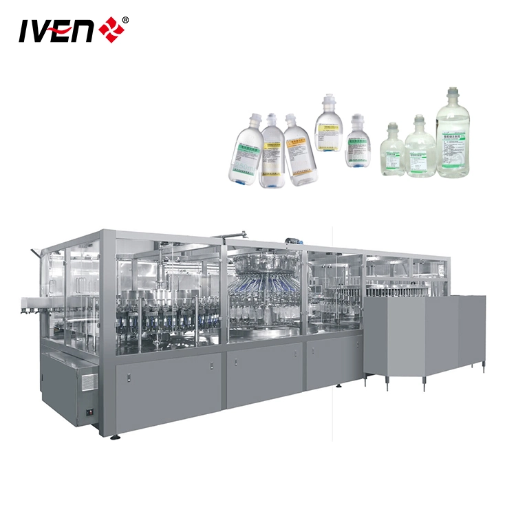 IV Infusion/IV Solution/ Normal Saline/ Ivf/ Bfs Set Machine IV Fluids Blowing Filling and Sealing Assembly Machine Normal Saline PP Bottle Bfs Equipment