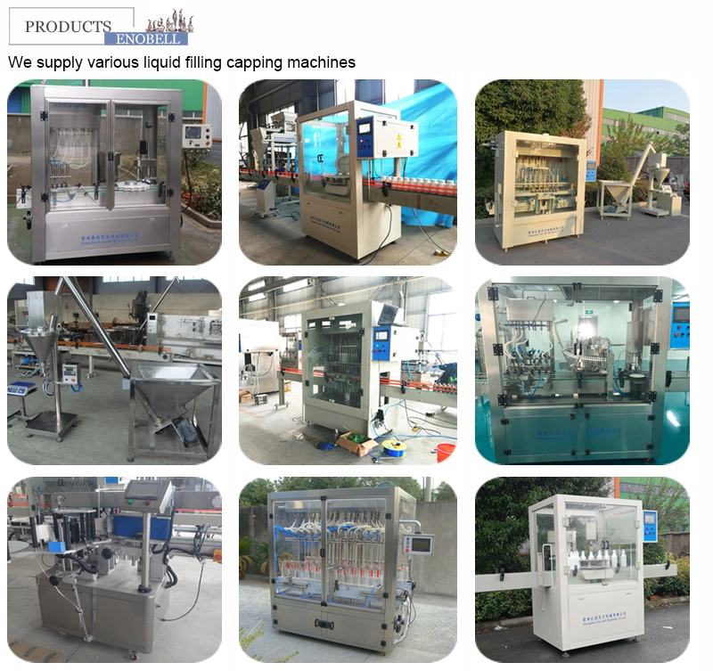 Automatic Stainless Steel Water Gravity Type Liquid Bottle Filling Capping Machine