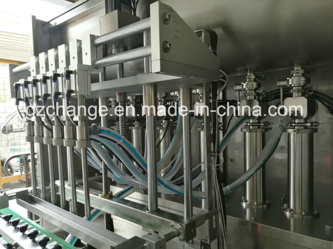 Top Grade GMP Stainless Steel Auto Piston Pump Liquid Paste Filling Machine