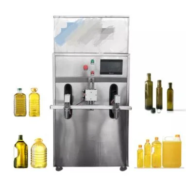 Semi-Automatic Flowmeter Filling Machine for Lubricating Oil