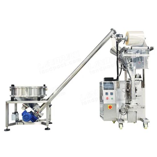 Landpack Ld-320d Soup Coffee Powder Sachet Sticks Pouch Weigh Fill Pack Filling Packing Machine