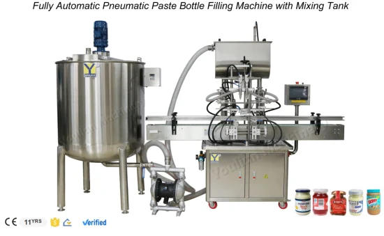 High Quality Best Selling Type Full Automatic Flowmeter Detergent Liquid Filling Machine Full Automatic Plastic Bottle Paste Machine/ Multi Heads Filling