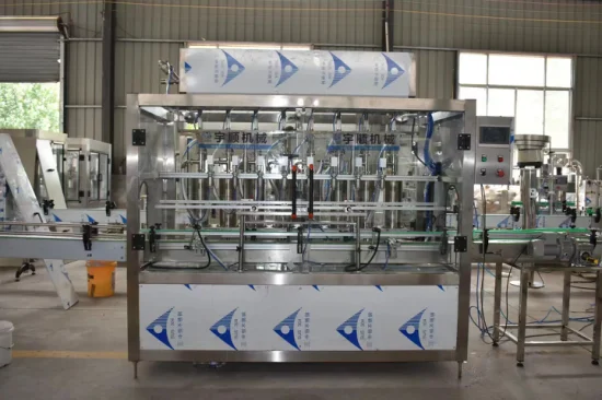 Fully Automatic Linear Piston Filling Machine for Viscous Liquid