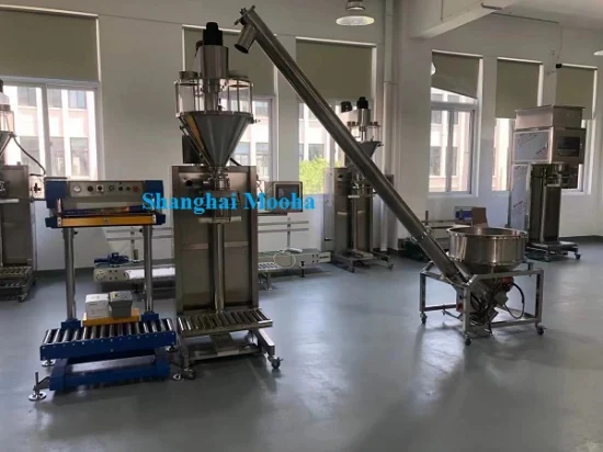 Semi Automatic 15kg 25kg Flour Powder Weigh Filling Bagging Machine