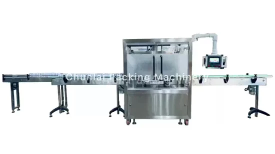 Liquid Outpacking Chunlai Beverage Can Aluminum Foil Lid Sealing Machine